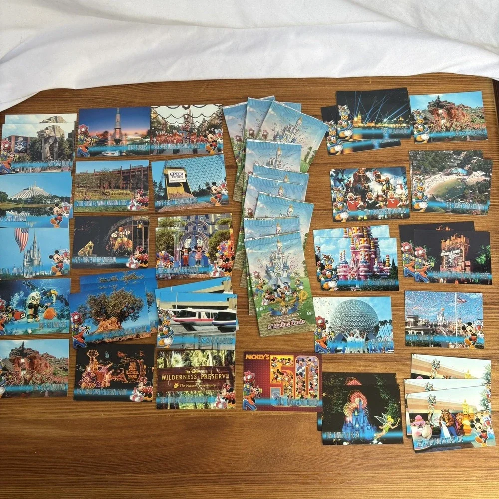 30th Anniversary Walt Disney World Trading card lot
